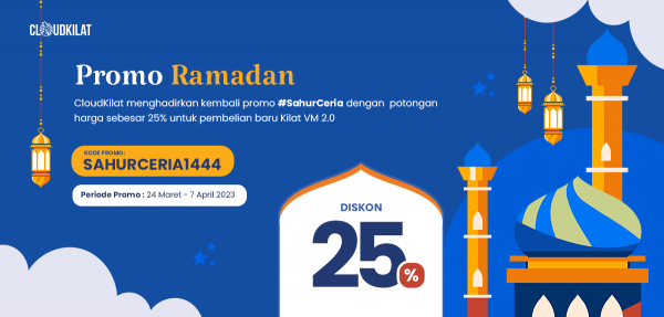 Promo Maret 2023, diskon 25% untuk Kilat VM 2.0! 